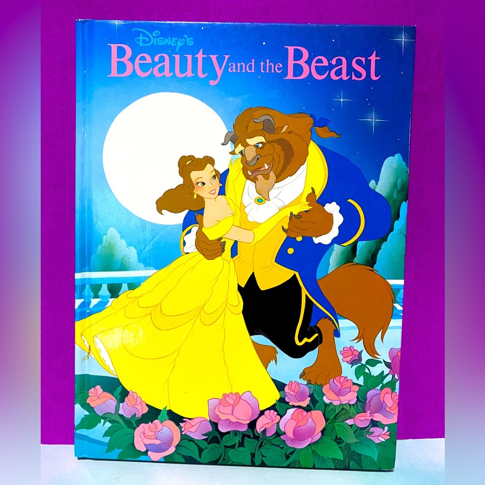 DISNEY’S BEAUTY AND THE BEAST VTG 1991 CLASSIC SERIES HARDCOVER COLLECTIBLE BOOK